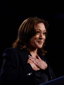 Democratic presidential nominee VP Kamala Harris travels to Michigan