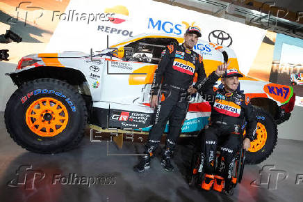 Isidre Esteve y el  Repsol Toyota Rally Team presentan su proyecto para el Rally Dakar 2025