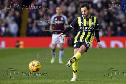 English Premier League - Aston Villa vs Manchester City