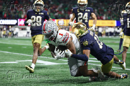 NCAA Football: CFP National Championship-Ohio State at Notre Dame