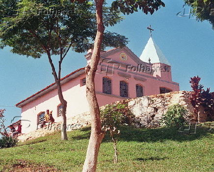 Igreja no bairro do Pio em Piracaia.