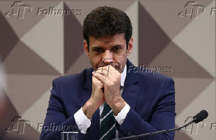 Marcelo lvaro Antnio em sesso da Comisso de Fiscalizao e Controle do Senado