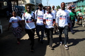 Liberians parade to mark World Book & Copyright Day in Monrovia