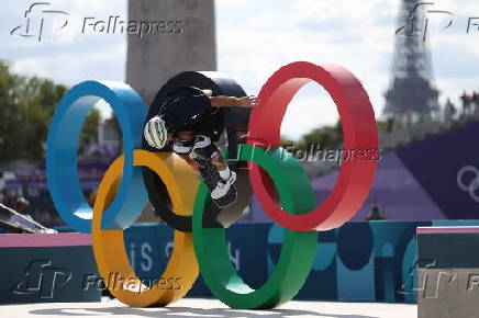 Final de skate park masculino nas Olimpadas de Paris 2024