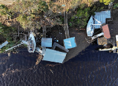 Aftermath of Hurricane Helene in Florida