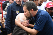 Caminyada com Boulos, Marta e Lula na Av. Paulista