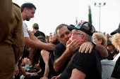 Funeral of Israeli soldier First Sergent Ido Broyer, in Nes Ziona