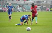 NWSL: 2024 NWSL Playoffs-North Carolina Courage at Kansas City Current