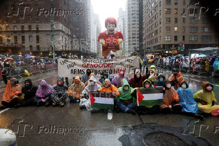 98th Macy's Thanksgiving Day Parade in New York City