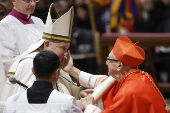 Pope Francis presides over consistory for the appointment of new cardinals