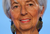 ECB President Christine Lagarde addresses the media in Frankfurt