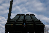 Patriot launchers at Polish military base