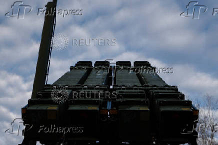 Patriot launchers at Polish military base