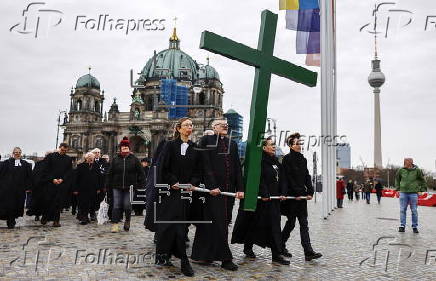Good Friday procession in Berlin