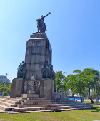 Monumento de Marechal Deodoro da Fonseca na praa Paris