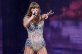 US singer Taylor Swift performs in Lisbon