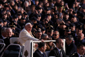 Pope Francis holds weekly audience