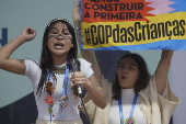 Protest on the sidelines of the UN Climate Change Conference COP29