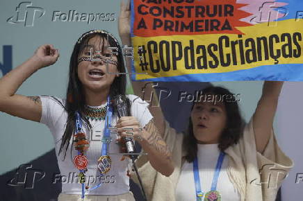 Protest on the sidelines of the UN Climate Change Conference COP29