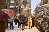 Snowfall in Bern