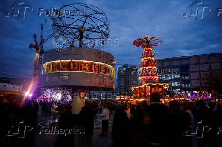 Berlin's Christmas markets throw open its doors to mulled wine-loving crowds