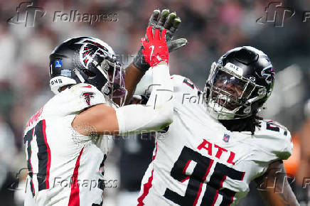 NFL: Atlanta Falcons at Las Vegas Raiders