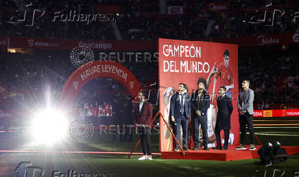 Sevilla FC holds final farewell ceremony for Jesus Navas