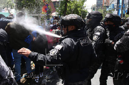 Folhapress Fotos Afines A Evo Exigen Al Ente Electoral De Bolivia