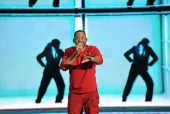 O cantor cantor Will Smith se apresenta no Palco Mundo