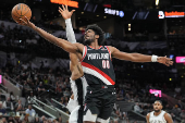 NBA: Portland Trail Blazers at San Antonio Spurs