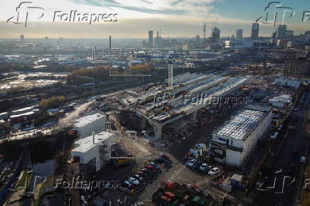 Construction continues on HS2 Curzon Street terminus in Birmingham