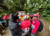 Plane crash in Escazu, outside San Jose