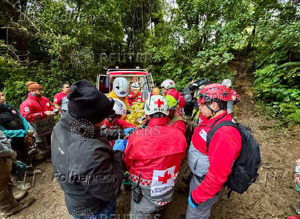 Plane crash in Escazu, outside San Jose