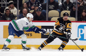 NHL: Vancouver Canucks at Pittsburgh Penguins