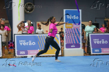 30 Edio Sesc Vero com a atleta Brbara Domingues