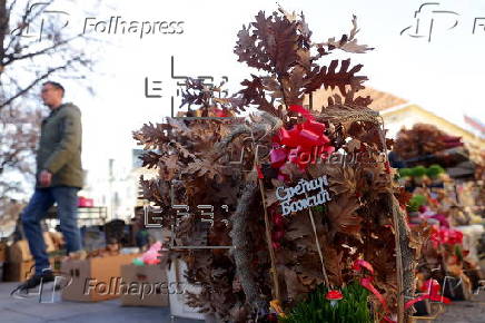 Orthodox Christmas preparations in Belgrade