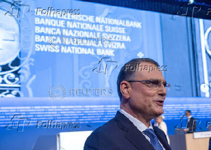 Swiss National Bank (SNB) governing board chairman Thomas Jordan attends the annual general meeting in Bern