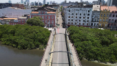 Rua da abandonada no Recife