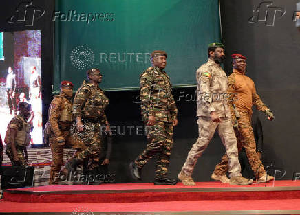 FILE PHOTO: Sahel junta leaders meet for a summit in Niamey