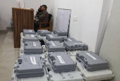 Distribution of Electronic Voting Machines (EVM) on the eve of Kashmir state elections 2024