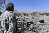 Damage following Israeli airstrikes near ancient ruins of Baalbek, Lebanon