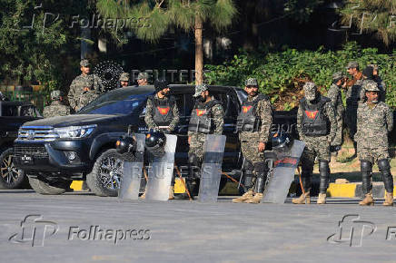 Aftermath of an anti-government rally by supporters of former Pakistani PM Khan's party PTI, in Islamabad