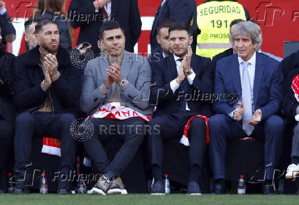 Sevilla FC holds final farewell ceremony for Jesus Navas