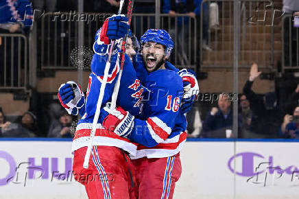 NHL: Dallas Stars at New York Rangers