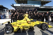 McLaughlin firma la 'pole' y el Team Penske logra triplete en primera fila en la Indy 500