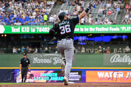 MLB: Miami Marlins at Milwaukee Brewers