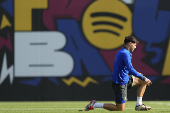 Entrenamiento del FC Barcelona