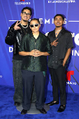 El negro y los diseos clsicos intervenidos dominaron la alfombra de los Latin Billboards