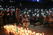 One Direction fans gather to pay tribute to Liam Payne, in Mexico City