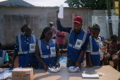 Vote counting following general election in Ghana